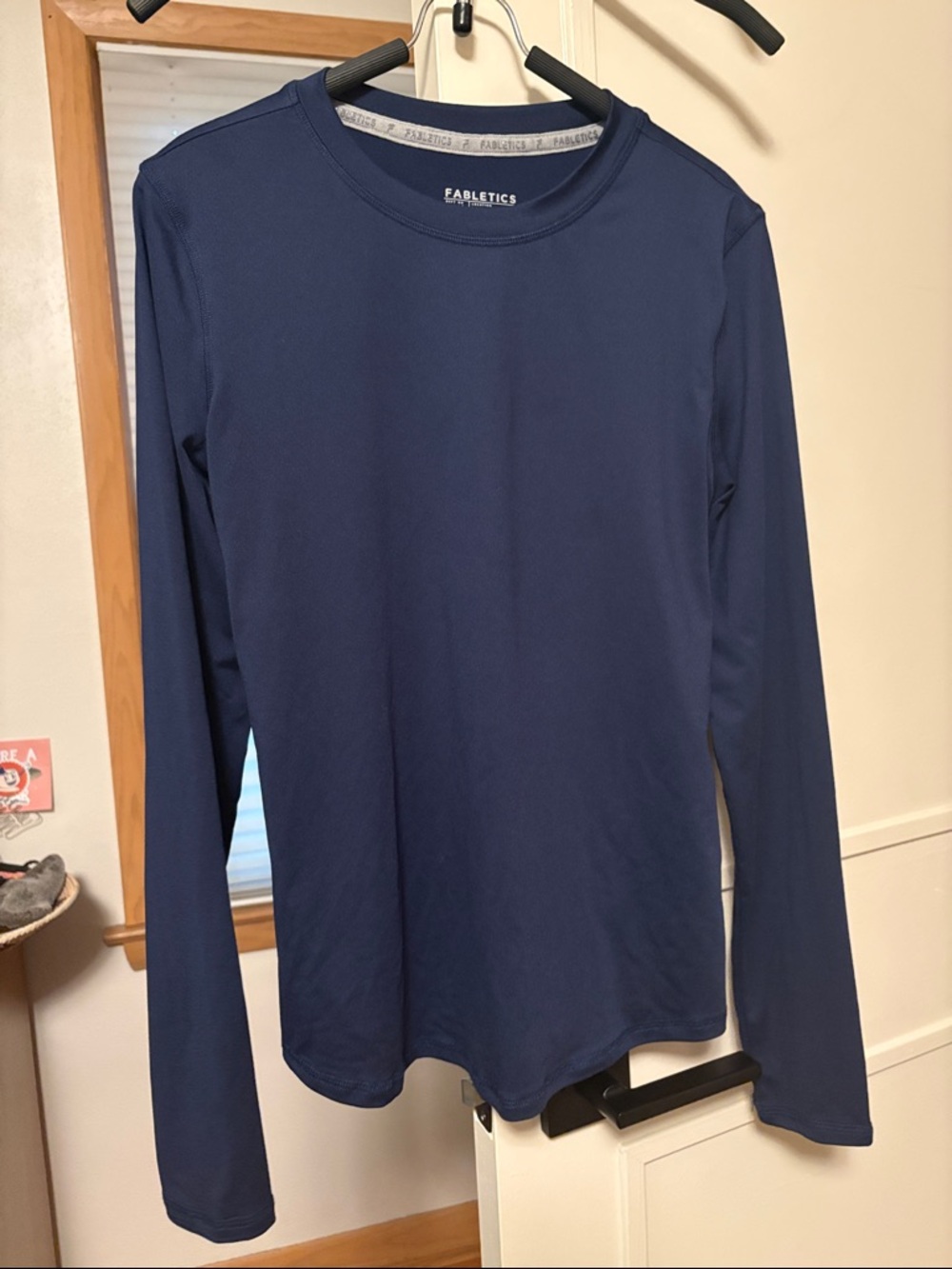 Fabletics Deep Navy Long Sleeve Athletic Top
